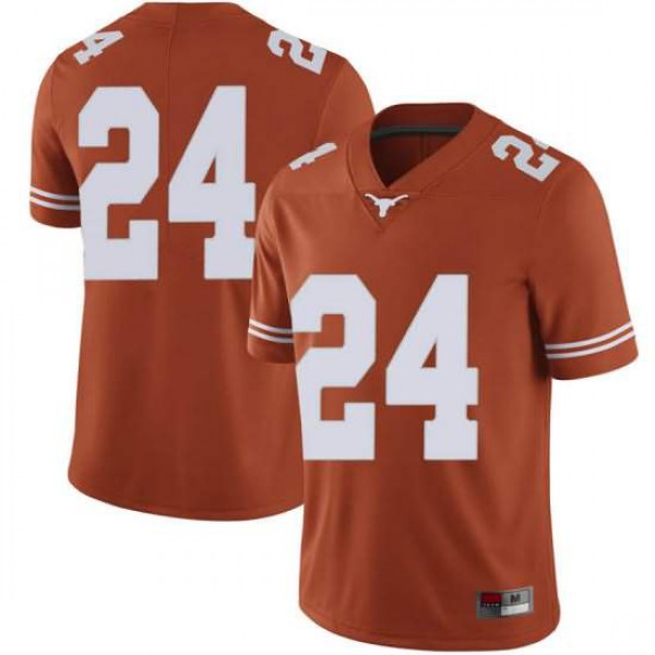 Mens Texas Longhorns #24 Jarmarquis Durst Limited NCAA Jersey Orange